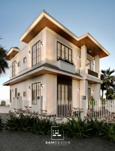 Xây Nhà Trọn Gói Vũng Tàu - Mặt Tiền Biệt Thự
