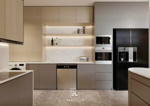 Khu Bếp Hiện Đại Với Công Năng Tối Ưu